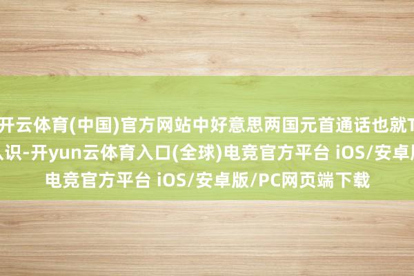 开云体育(中国)官方网站中好意思两国元首通话也就TikTok问题交换认识-开yun云体育入口(全球)电竞官方平台 iOS/安卓版/PC网页端下载